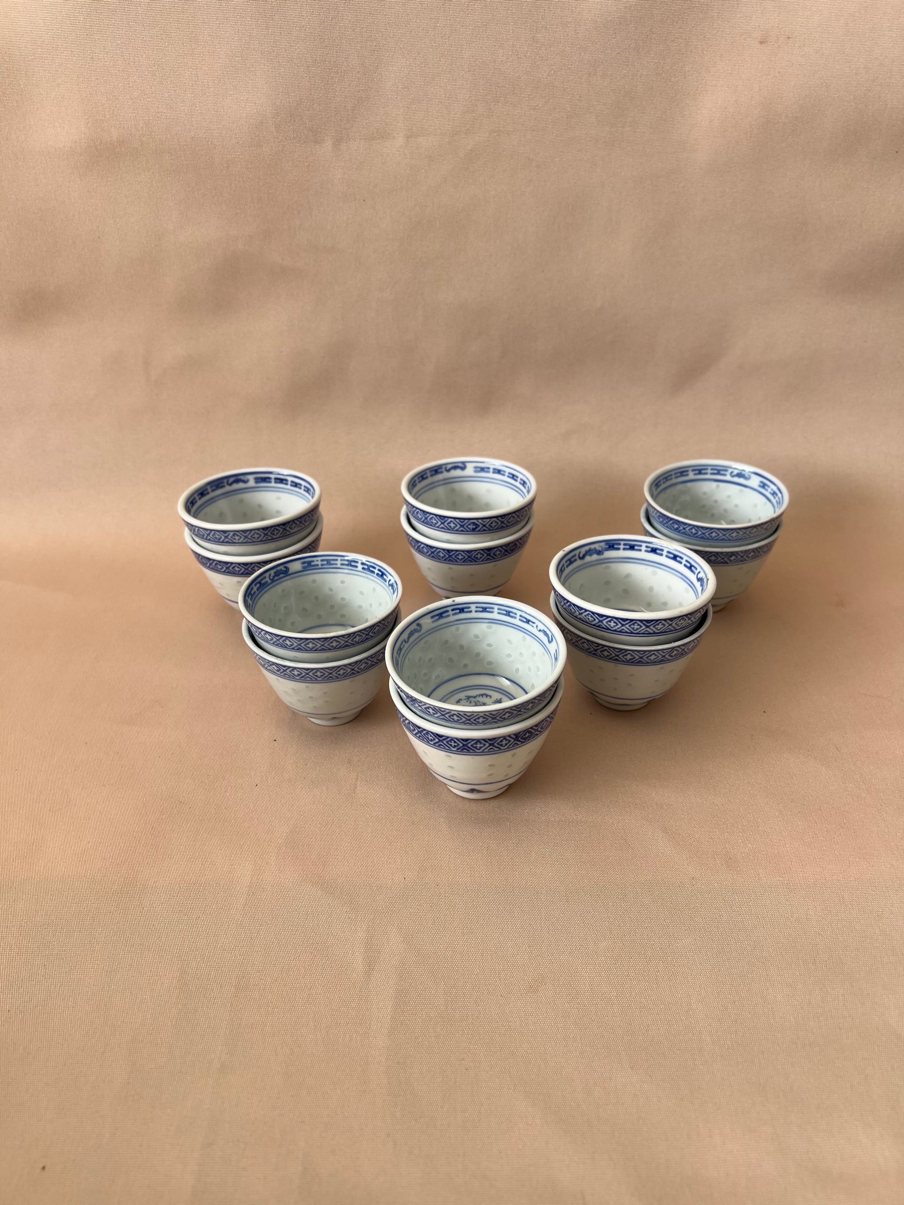 Set Of 6 Chinese Serving Bowls 150ml DesireMe PreLoved Goods